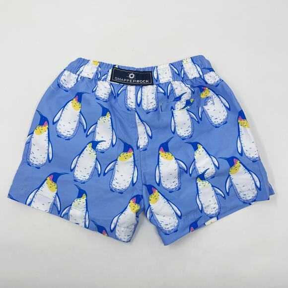 Boys Size 2-3T Bundle of Swim Trunks CK Bradley Paisley Red Snapper Rock Penguin - Picture 5 of 16